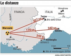 Incidente nucleare Francia: ultime notizie rischi Italia
