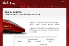 Italo: treno a 300 km/h, video