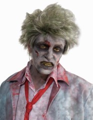 Trucco Halloween: Clio consigli makeup. Uomo zombie