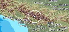 Terremoto oggi: Milano e Firenze tremano, scossa magnitudo 4.8 Garfagnana