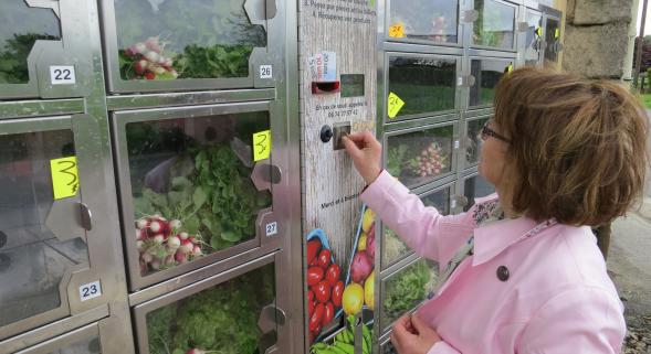 Distributori automatici con cibo di qualità, progetto salute Eat