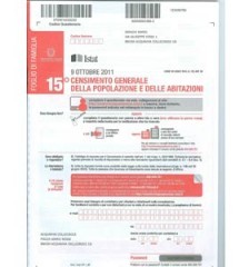 Censimento 2011: consegna e sanzione