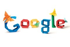 akira-yoshizawa-google-doodle-140312 Akira Yoshizawa: logo Google dedicato agli origami