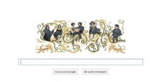 Alessandro Manzoni: logo Google con I Promessi Sposi