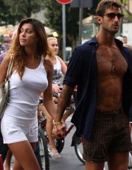 Belen Rodriguez e Stefano: la showgirl è felice, parola di Cecilia