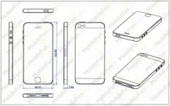iPhone 5: nuovi disegni, spessore e dimensioni