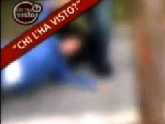 video bambino padova polizia