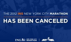 Maratona di New York 2012: cancellata, video