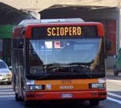 Sciopero trasporti: Roma oggi 25 gennaio 2013 orari autobus