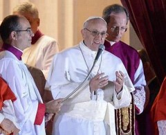 Papa Francesco messa inaugurazione oggi 19 marzo 2013 piazza San Pietro