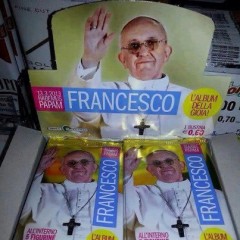 figurine-papa-francesco-album Album figurine Papa: Francesco in edicola
