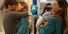 Foto figlio Belen: Rodriguez con Santiago De Martino video