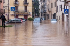 Alluvione Vicenza: piena del Po verso Lombardia ed Emilia