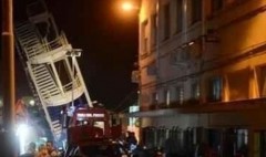 Genova incidente porto: video crollo torre al molo