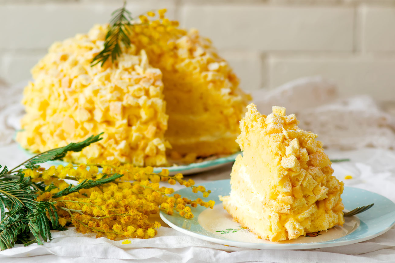 Torta mimosa Bimby: ricetta facile e veloce
