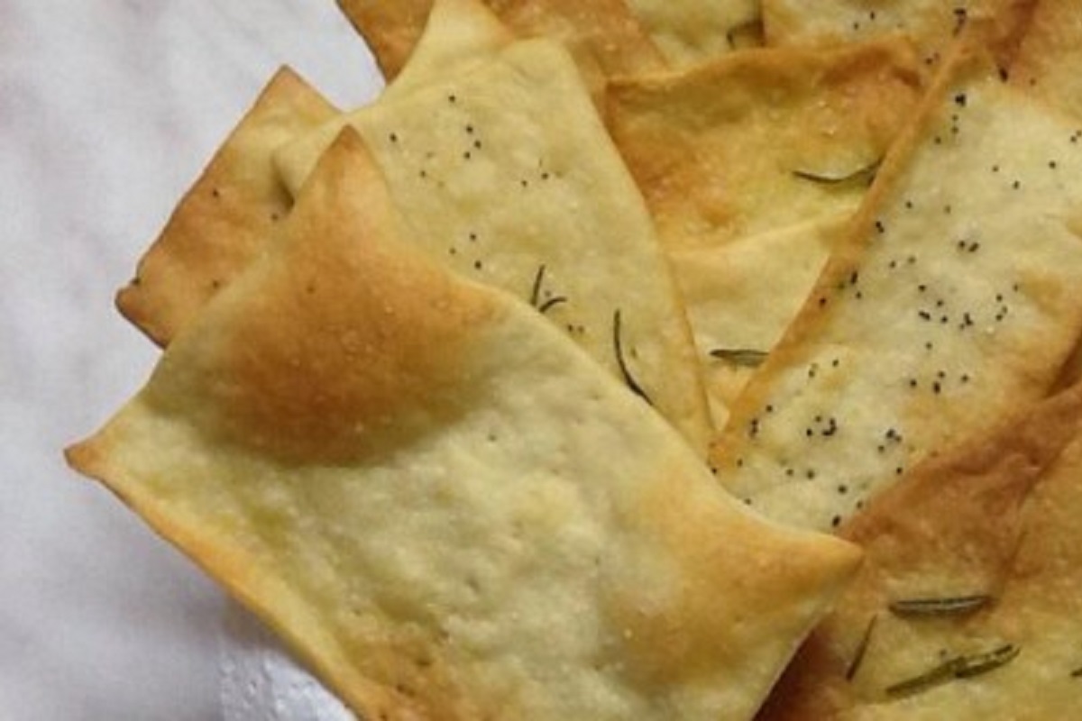 Crackers al rosmarino: ricetta bimby