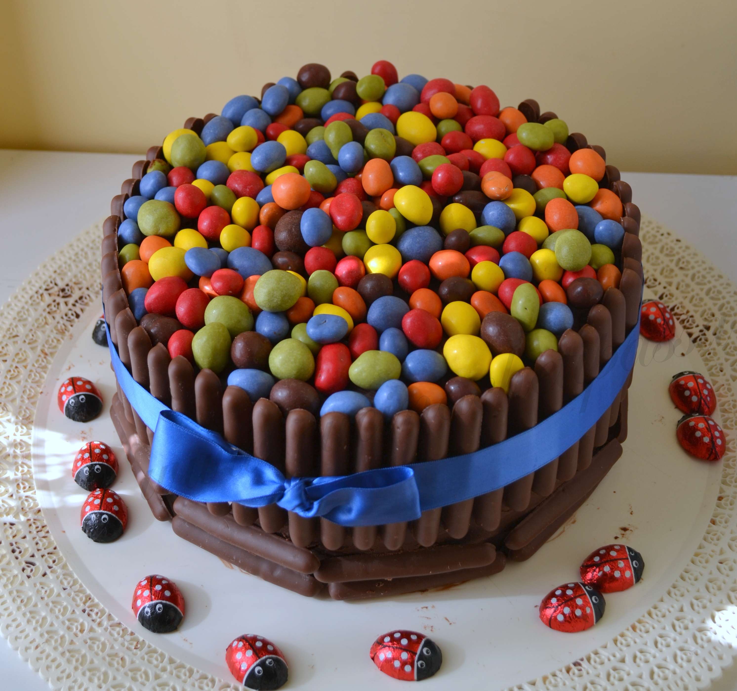 Torta smarties ricetta Bimby